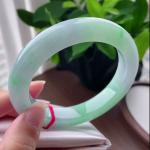 紫罗兰飘绿正圈手镯